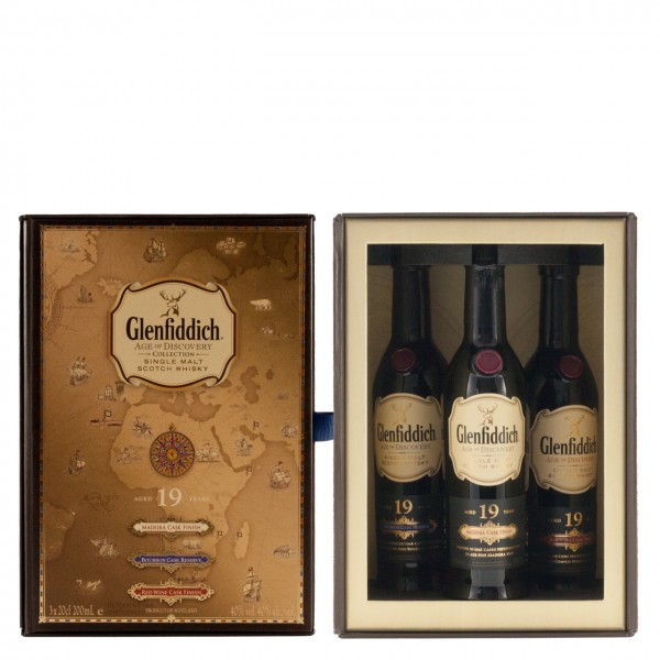 Glenfiddich 19 Jahre Age of Discovery 3 X 200 ml